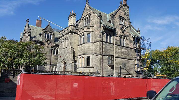 Boston University Castle Exterior